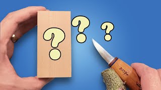 What Should You Whittle Whittling Tips for Beginners [upl. by Worrell567]