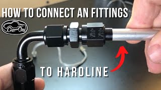 HOW TO AN FITTINGS TO HARDLINE [upl. by Aelahs]