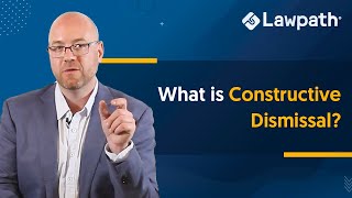 What is Constructive Dismissal [upl. by Arlan797]