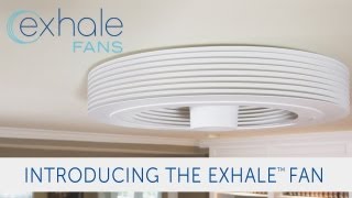 Exhale Fans Launches Its Bladeless Ceiling Fan On Indiegogo [upl. by Riocard]