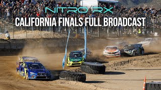 Nitro Rallycross California FULL Broadcast  Finals [upl. by Rumilly]