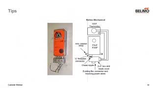 Webinar Belimo Fire amp Smoke Damper Actuator Replacement Instructions [upl. by Eanej275]