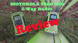 Motorola T600 H2O Radio Review [upl. by Onaicram290]