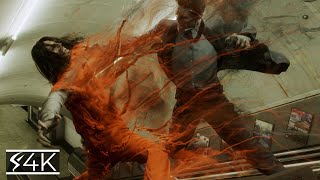 Morbius  Subway Fight Scene 4K [upl. by Prosser]