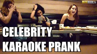 Celebrity Karaoke Prank  Maxmantv [upl. by Whitford41]