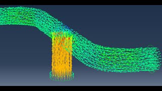 Abaqus CFD Tutorial Part 3 Running a Cosimulation with CFDStandard Models [upl. by Fredek]