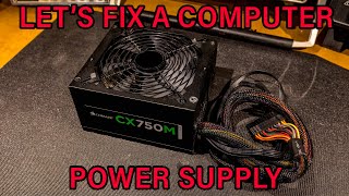 Fix A Computer Power Supply [upl. by Katt]