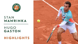 Stan Wawrinka vs Hugo Gaston  Round 3 Highlights  RolandGarros 2020 [upl. by Rajewski]