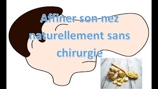 Comment affiner son nez naturellement [upl. by Aitrop]