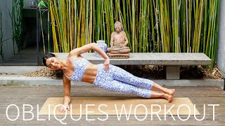 10 MIN SIDE ABS amp OBLIQUES WORKOUT  AtHome Pilates [upl. by Aiva]