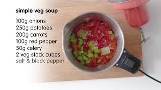 Morphy Richards Soup Maker  recipe inspiration [upl. by Gilchrist611]