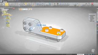 Solid Edge  Part pattern in assy [upl. by Erkan]