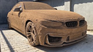 Wash the Dirtiest BMW 4  Deep Exterior Detailing [upl. by Nazay]