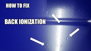 Powder Coating  How to Fix Back Ionization [upl. by Egroj220]