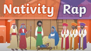 The Nativity Story Rap  A Christmas Song  Twinkl Kids Tv [upl. by Leina160]