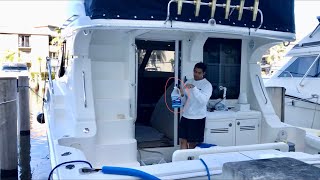 DIY Flushing Marine AC with Barnacle Buster [upl. by Asa]