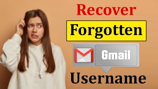 How to Recover Gmail Username Gmail Account Recovery [upl. by Anived]