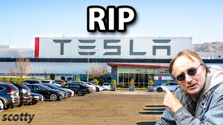 Tesla Just Announced “We Can No Longer Stay in Businessquot [upl. by Cibis]