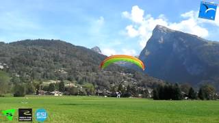 Tuto parapente  le freinage final [upl. by Eelyr]