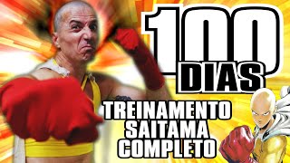 100 DIAS COMPLETOS DO TREINAMENTO SAITAMA  Irmãos Piologo [upl. by Tonry]