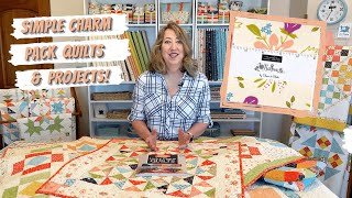 Simple Charm Pack Quilts and Projects [upl. by Noimad]