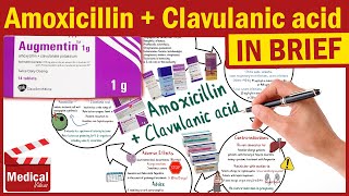 Amoxicillin and Clavulanic Acid  Augmentin  Augmentin Uses Dosage Side Effects amp Precautions [upl. by Bascomb]