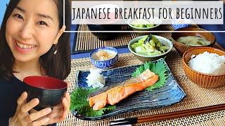 JAPANESE BREAKFAST FOR BEGINNERS healthy amp authentic Japanese cooking tutorial in English [upl. by Eerahc]