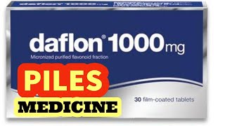 DAFLON TABLET  1000 MG  PILES MEDICINE  HOW TO USE  Dose [upl. by Atisor605]