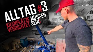 Dachdecker  Alltag 3  Kranplätze müssen verdichtet sein [upl. by Sihunn715]