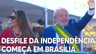 Desfile da Independência começa em Brasília [upl. by Statis]