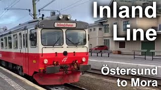 TRAIN DRIVERS VIEW The legendary Inland Line ÖstersundMora [upl. by Ilrebma206]