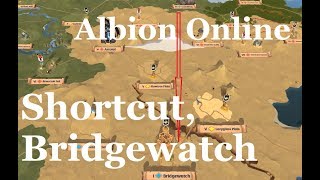 Albion Online  Caerleon to Bridgewatch fast almost safely [upl. by Weingarten267]