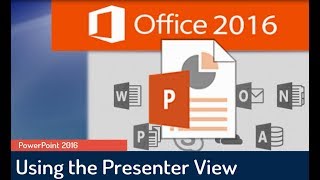 PowerPoint 2016 Tutorial Using the Presenter View in PowerPoint [upl. by Bonar287]