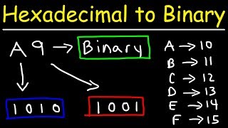 How To Convert Hexadecimal to Binary [upl. by Mcadams]