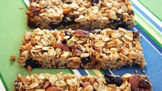 Granola Bars  Easy One Bowl Recipe [upl. by Dayiz]