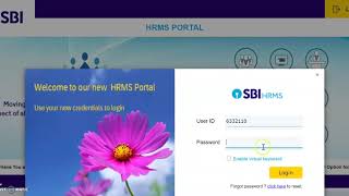 State Bank of India Staff and Pensioners Online HRMS Login Portal [upl. by Zevahc849]