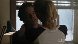 Betty and Jughead Kiss  Riverdale 3x02 [upl. by Nalat336]