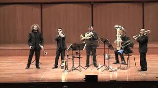 Gomalan Brass Quintet  Morricone live in Rome [upl. by Nagek]