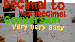 Decimal to hexadecimal very easy [upl. by Gustavus264]