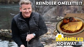 Gordon Makes An Omelette In Norway WithReindeer Sausage  Scrambled [upl. by Erna]