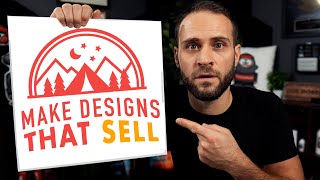 How I Make Print On Demand Designs Proven To Sell [upl. by Pavia]