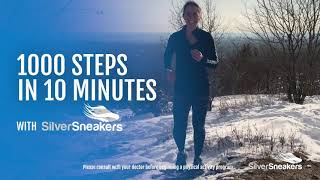 1000 Steps in 10 Minutes  SilverSneakers [upl. by Eentruoc161]