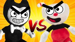 Plush Fighter  Bendy Vs Cuphead [upl. by Nanoc]