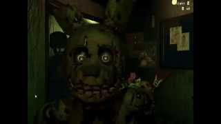 Five Nights at Freddys 3 Spring Trap Jump Scare [upl. by Fanchette]