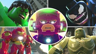 LEGO Marvel Super Heroes  All Bosses [upl. by Goeselt]