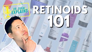 Dr Sugai Explains Topical Retinoids 101 Myths and Mistakes [upl. by Oiliduab]