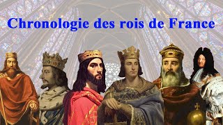 Chronologie des rois de France [upl. by Eissirc]