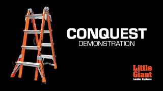 Conquest  Demo  Little Giant Ladder Systems [upl. by Naihtsirc]