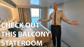 Norwegian Prima Balcony Cabin Tour No 15154 [upl. by Maurey]