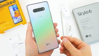 LG Stylo 6 Unboxing amp First Impressions [upl. by Othilia]